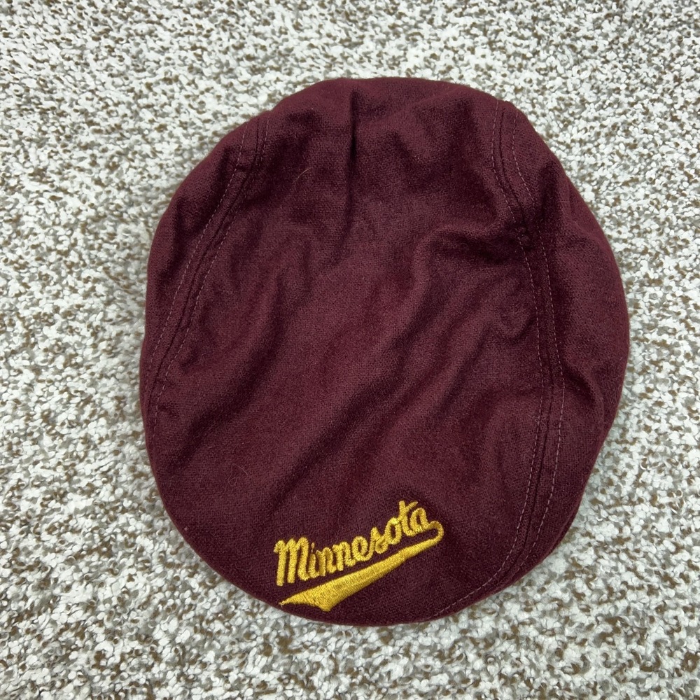 Vintage Minnesota Gophers Hat Cap Flat Mens‎ Extra Large Wool Ivy Stevens 70s